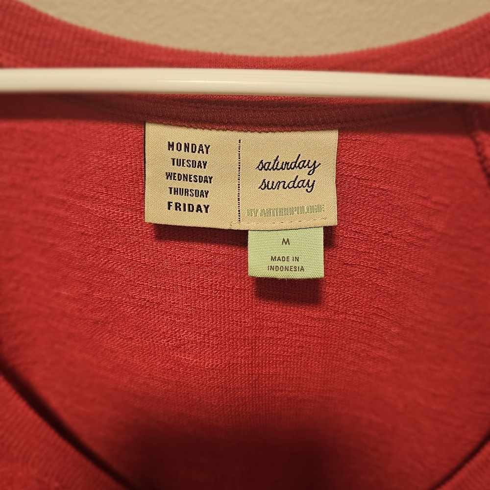 Anthropologie Raspberry Mini Dress - Picture 3 of 5